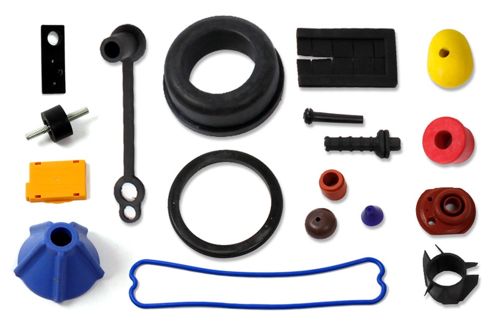 All types of rubber—all types of parts