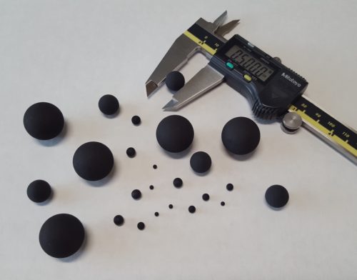 Precision Ground Rubber Balls